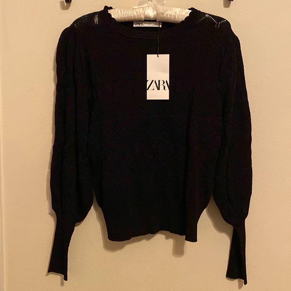 NEW Zara Lace Sweater